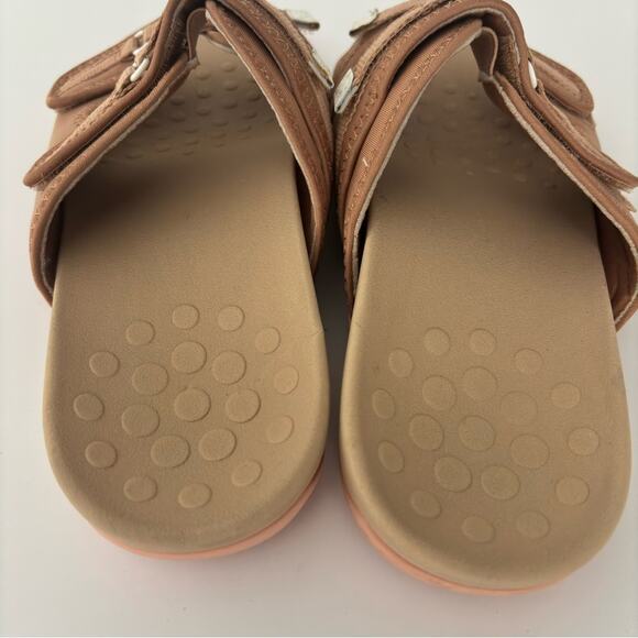 Vionic Rest Sarah Adjustable Slide Sandals Orthotic Arch Support Rose Women’s 12 - Picture 5 of 8